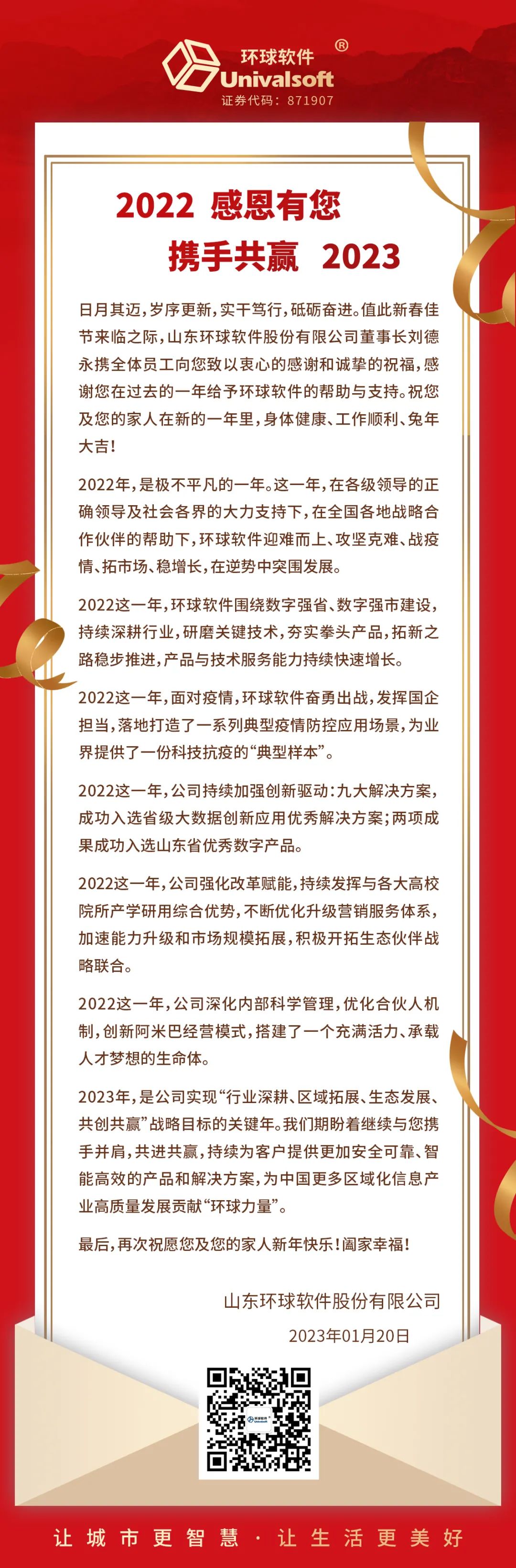 2022 感恩有您 攜手共贏 2023